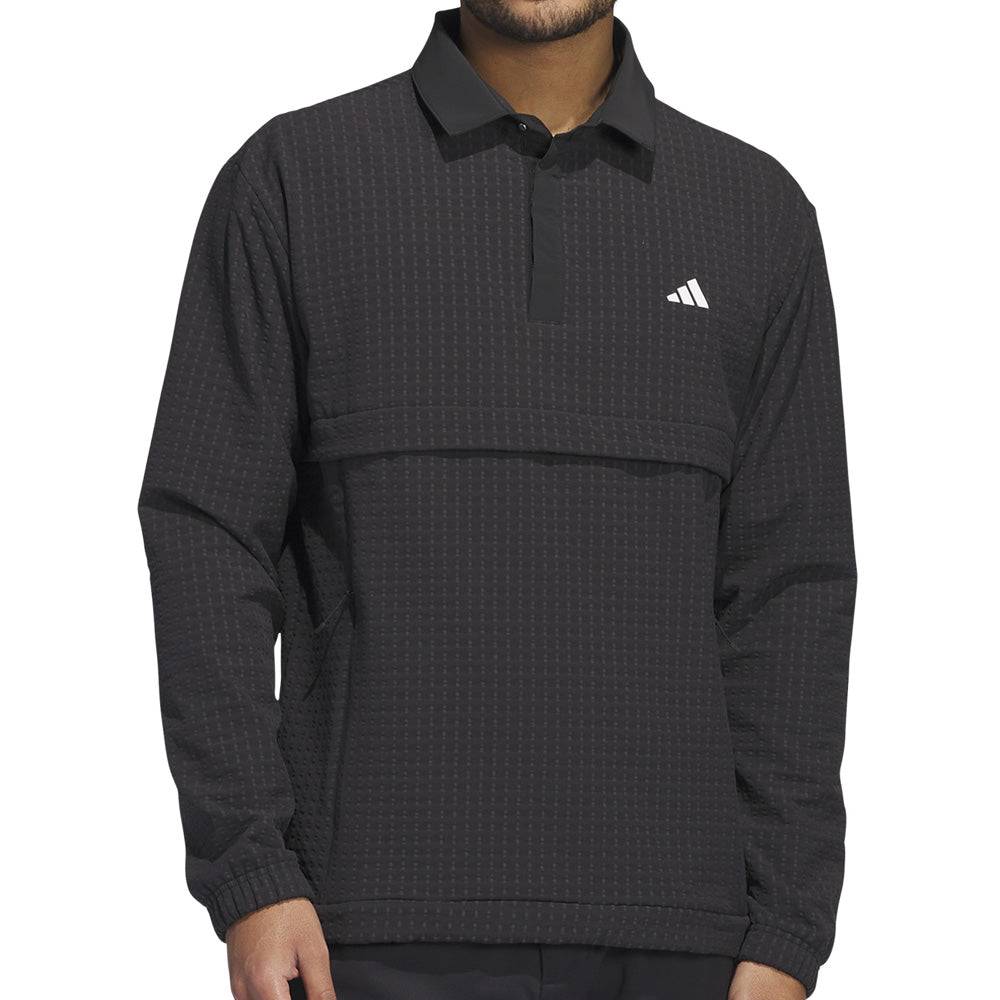 Quarter zip pullover black on sale