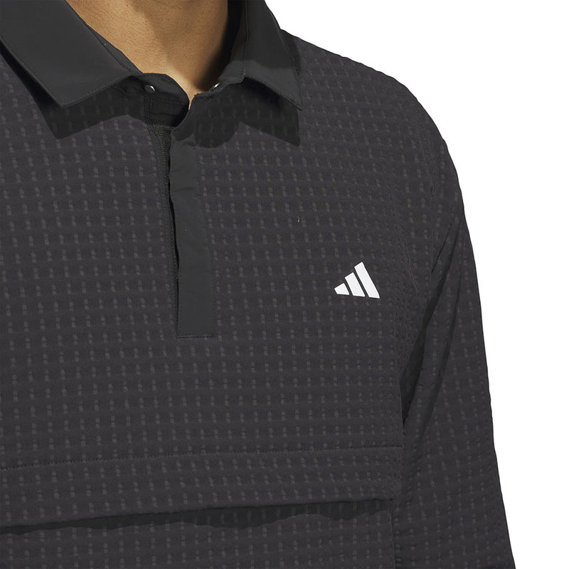 adidas Ultimate365 Tour WIND.RDY 1/4 Zip Pullover - Black adidas Ultimate365 Tour WIND.RDY 1/4 Zip Pullover - Black