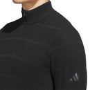 adidas Ultimate365 Tour Wind Knit 1/4 Zip - Black