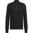adidas Ultimate365 Tour Wind Knit 1/4 Zip - Black