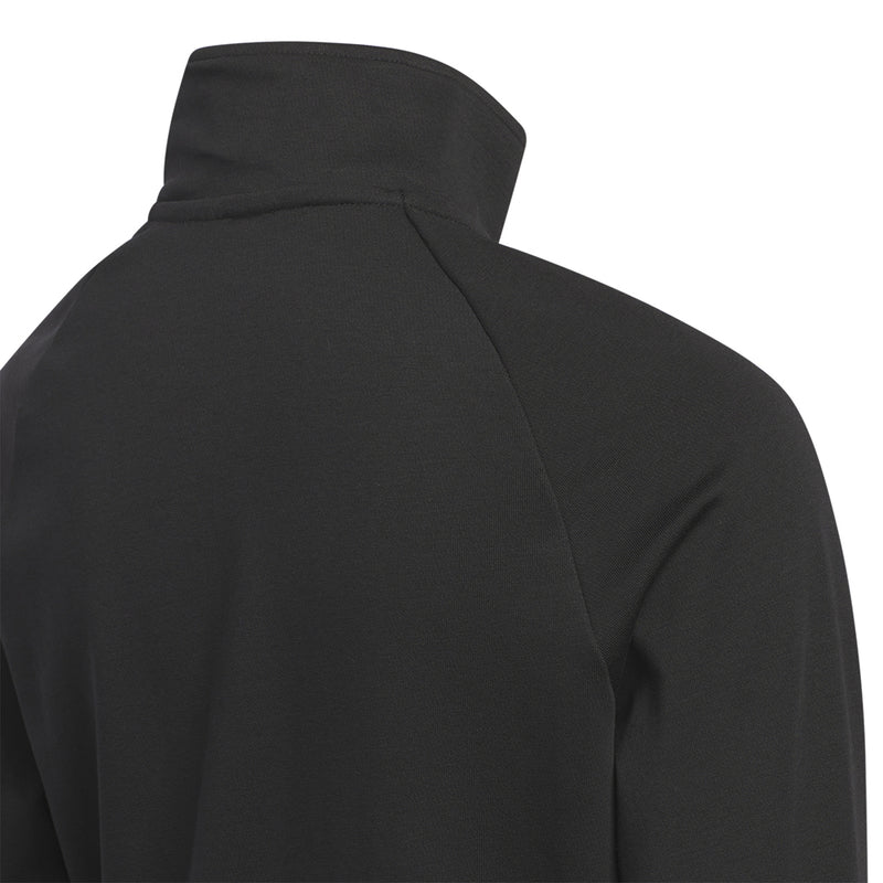 adidas Unix Junior 1/4 Zip Pullover - Black