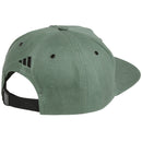 adidas Waxed Canvas 5 Panel Cap - Silver Green