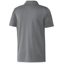 adidas 3-Stripe Golf Polo Shirt - Grey Three/Black