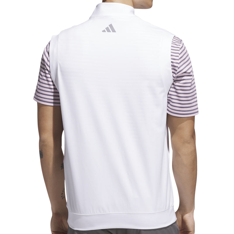 adidas Ultimate365 Classic 1/4 Zip Vest - White