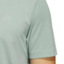 adidas Ultimate365 Tour Texture Polo Shirt - Silver Green