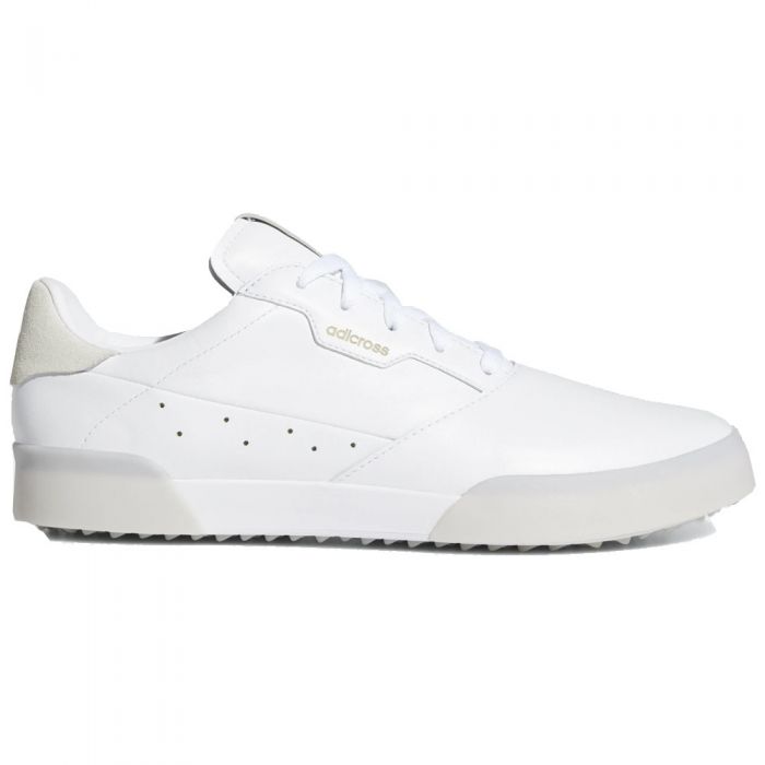 adidas Adicross Retro Spikeless Shoes - White/Gold Metallic