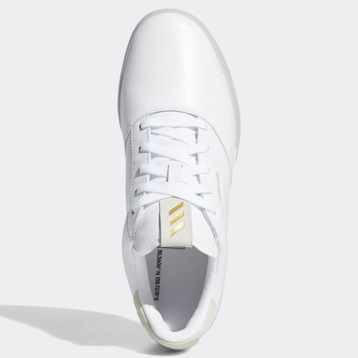 adidas Adicross Retro Spikeless Shoes - White/Gold Metallic