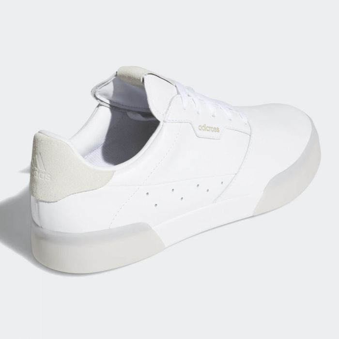 adidas Adicross Retro Spikeless Shoes - White/Gold Metallic