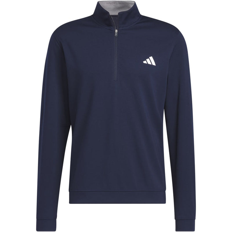 adidas Elevated 1/4 Zip Pullover - Collegiate Navy