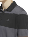 adidas Core Block Polo Shirt - Black/Grey Six