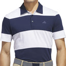 adidas Core Block Polo Shirt - White/Collegiate Navy