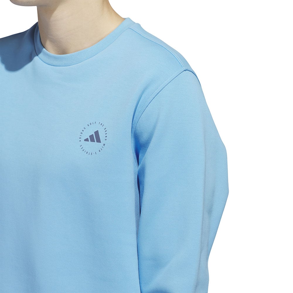 adidas Core Crew Neck Pullover Semi Blue Burst