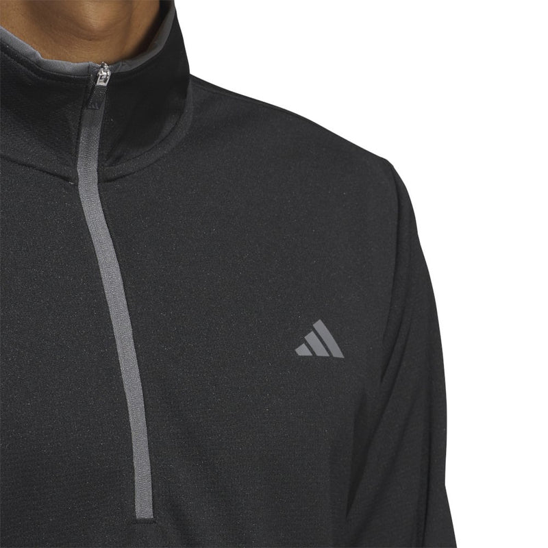 adidas Core Lightweight 1/4 Zip Pullover - Black