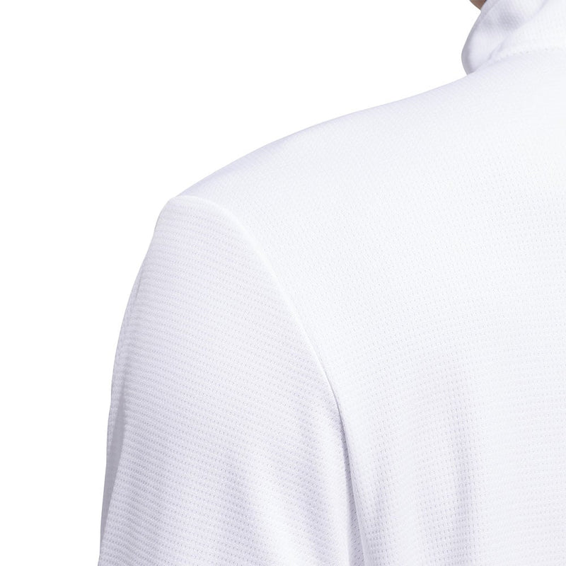 adidas Core Lightweight 1/4 Zip Pullover - White