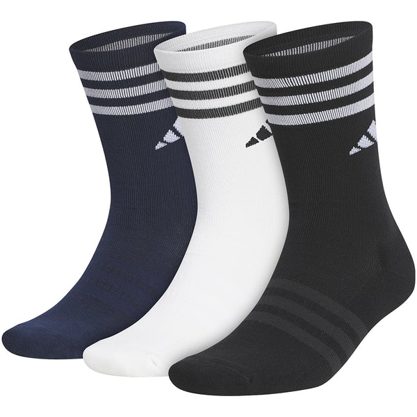 adidas Crew Socks (3 Pack) - Multi Colour