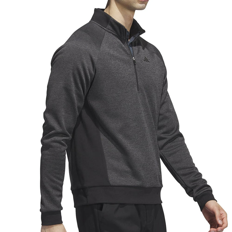 adidas DWR 1/4 Zip Pullover - Black/Grey Six
