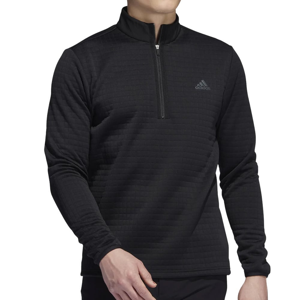 adidas DWR 22 1 4 Zip Pullover Black