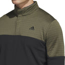 adidas DWR 1/4 Zip Pullover - Olive Strata/Black