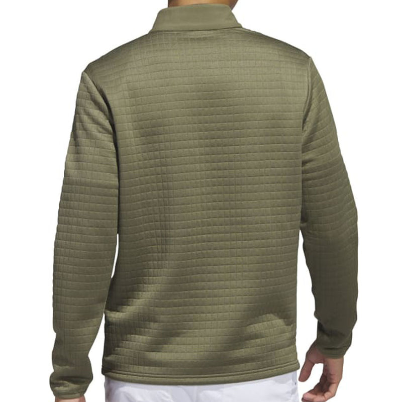 adidas DWR 1/4 Zip Pullover - Olive Strata