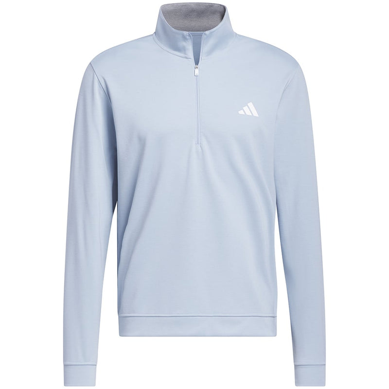 adidas Elevated 1/4 Zip Pullover - Wonder Blue