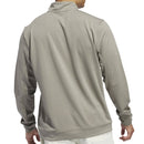 adidas Elevated 1/4 Zip Pullover - Silver Pebble