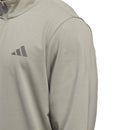 adidas Elevated 1/4 Zip Pullover - Silver Pebble