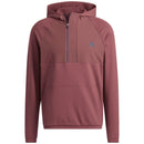 Adidas Fleece Anorak - Quiet Crimson