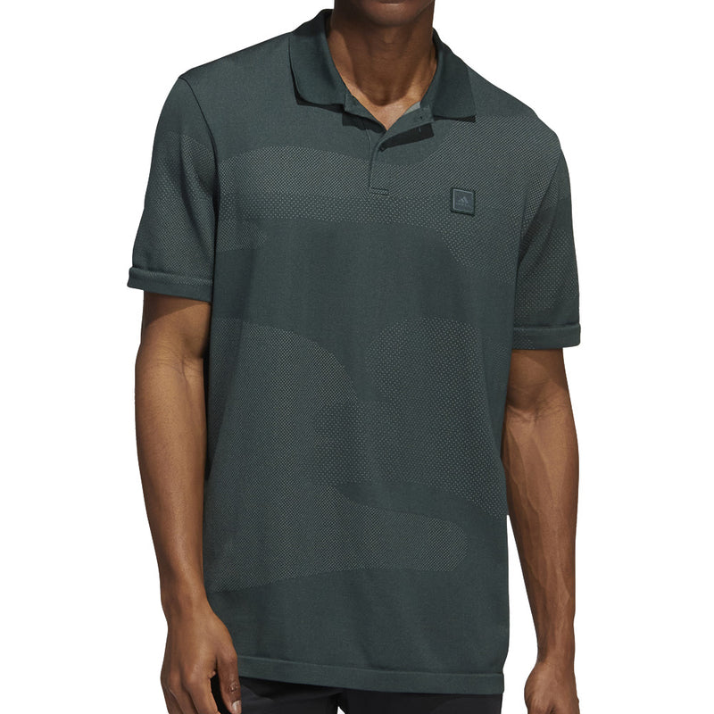 adidas Go-To Seamless Polo Shirt - Shadow Green