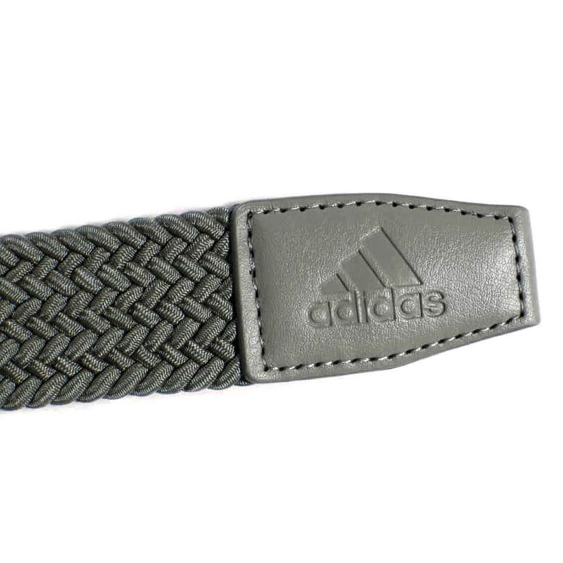 adidas Golf Braided Stretch Belt - Legend Earth