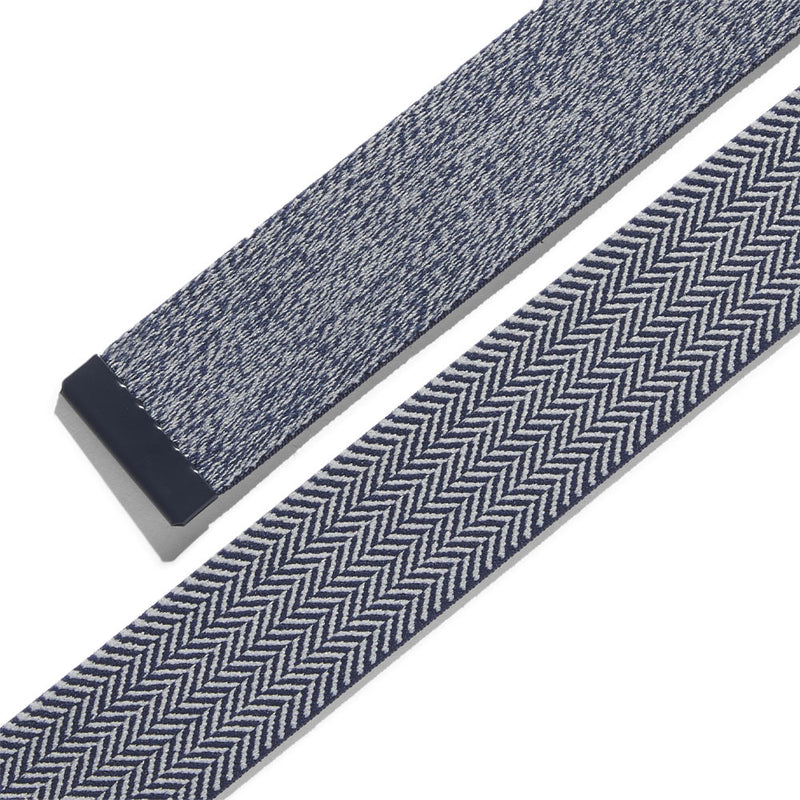 adidas Heather Stretch Reversible Belt - Collegiate Navy