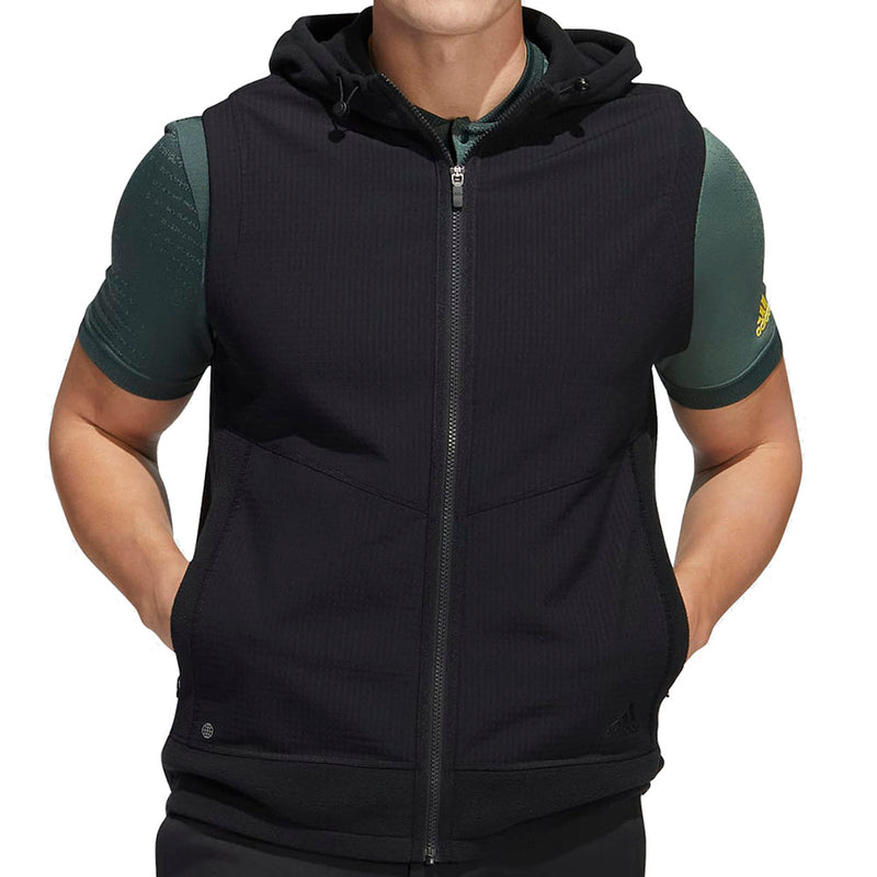 adidas Hoodie Vest - Black