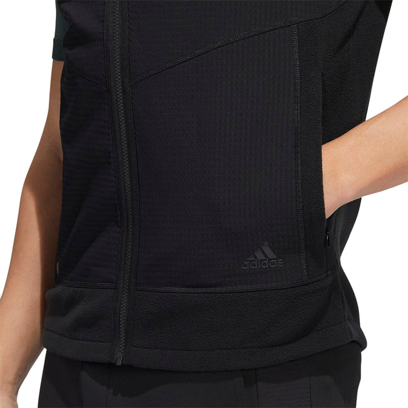 adidas Hoodie Vest - Black