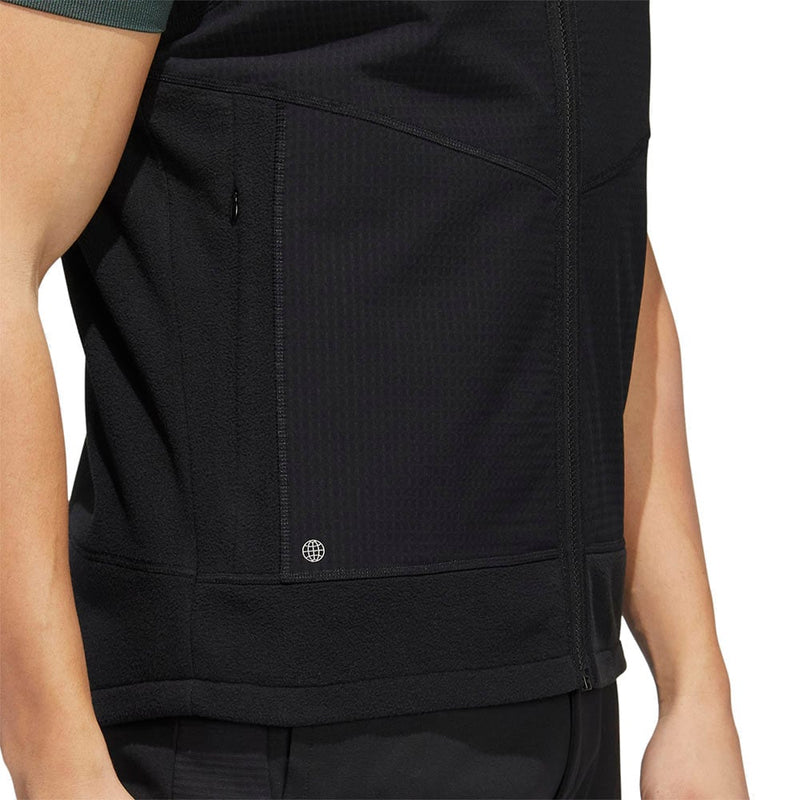 adidas Hoodie Vest - Black