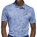 adidas Jacquard Polo Shirt - Blue Fusion/Collegiate Navy/Lucid Blue