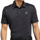 adidas Jacquard Polo Shirt - Carbon/Black