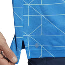 adidas Jacquard Primegreen Polo Shirt - Blue Rush/Semi Mint Rush