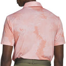 adidas Flower Mesh Polo Shirt - Coral Fusion/White