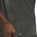 adidas Flower Mesh Polo Shirt - Olive Strata/Black