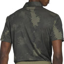 adidas Flower Mesh Polo Shirt - Olive Strata/Black