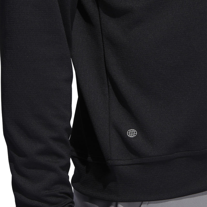 adidas Lightweight 1/4 Zip Pullover - Black