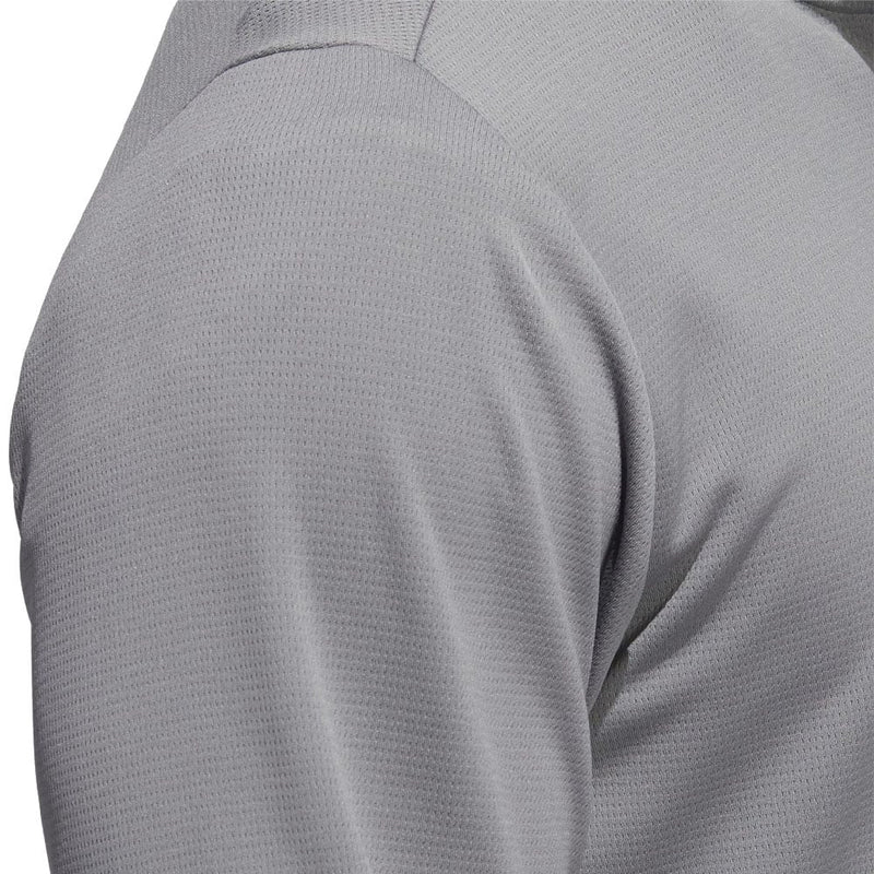 adidas Lightweight 1/4 Zip Pullover - Grey Three/Black