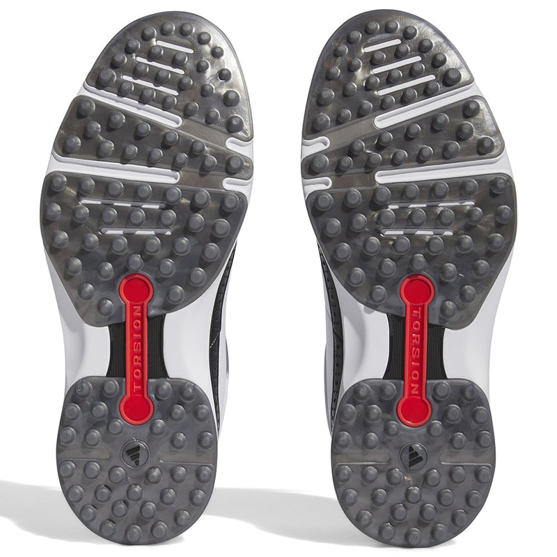 adidas MC80 Spikeless Shoes White Core Black Bright Red