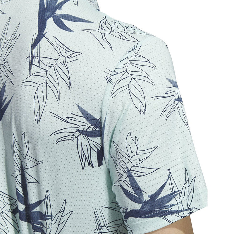 adidas Oasis Mesh Polo Shirt - Semi Flash Aqua