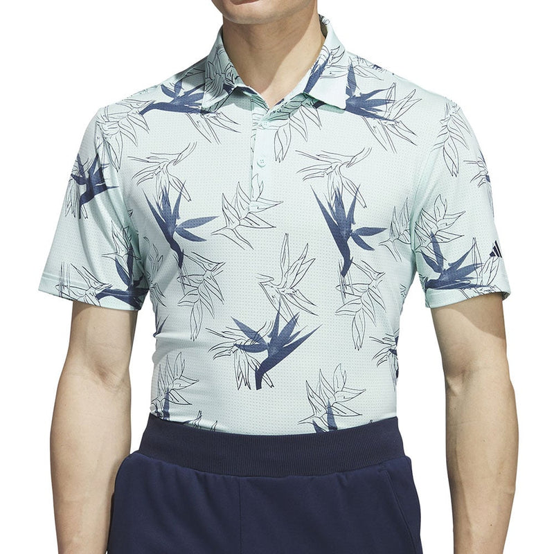adidas Oasis Mesh Polo Shirt - Semi Flash Aqua