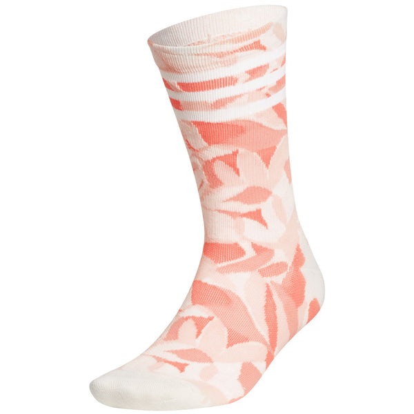 adidas Print Crew Socks - Coral Fusion