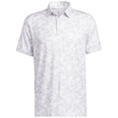 adidas Prisma Print Polo Shirt - White/Grey Two