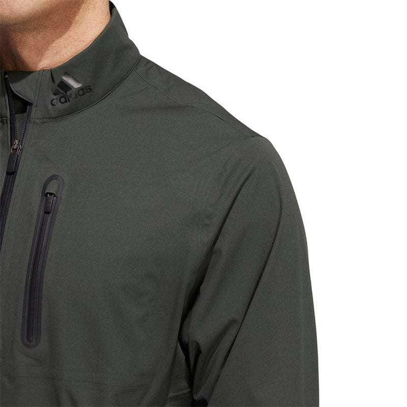 adidas RAIN.RDY 1/2 Zip Jacket - Legend Earth
