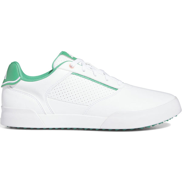 adidas Retrocross Spikeless Shoes - FTWR White/Court Green/Coral Fusion