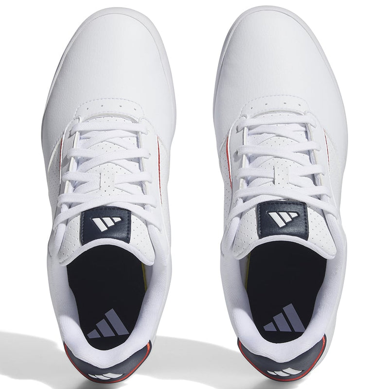 adidas Retrocross Waterproof Spikeless Shoes - White/Collegiate Navy