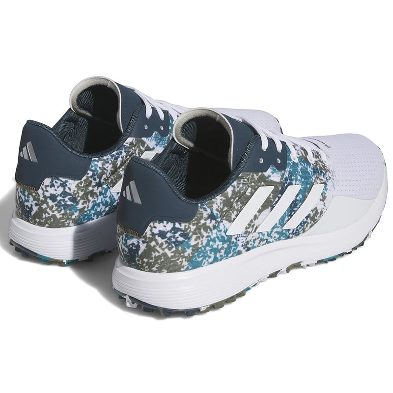 adidas S2G Spikeless 23 Shoes - White/Matte Silver/Arctic Night